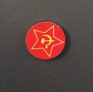 Communist Flag Roundel (x10)