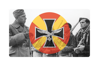 3"x5" Spanish Civil War Condor Legion Combat Label