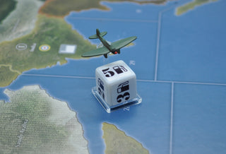 Flight Stand Dice Tray for 16mm D6 Dice, Clear (5)