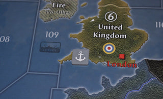 Acrylic Naval Port Marker in Gray (x5)