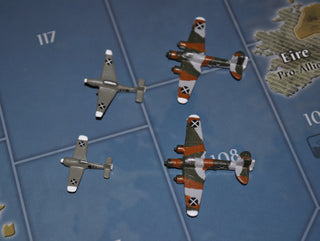 1/300-1/600 Spanish Nationalist Airforce Roundels Water Slide Decals