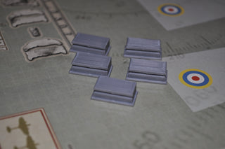 3D Printed Normandy Beach Heavy Bunker (x5)