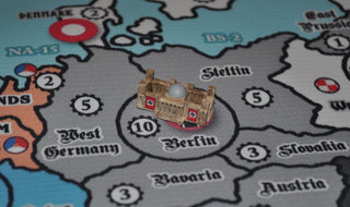 3D Printed Unpainted German Reichstag Building Victory City Marker (x1)