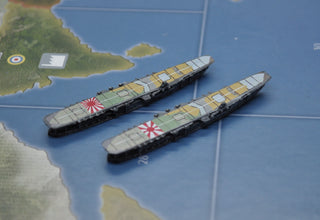 Custom Japanese Kaga Class Carrier Flight Deck Water Slide Decals (x4)
