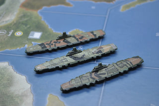 Custom Japanese Shinano Class Carrier Flight Deck Water Slide Decals (x4)