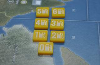 Acrylic 13mm Square Aircraft Fuel Range Marker