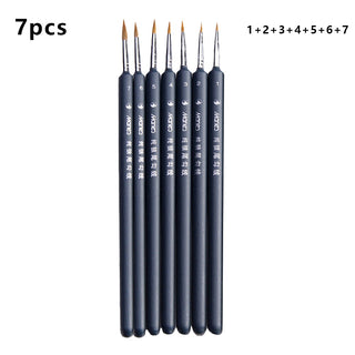 Professional Paint Brush Fine Painting Pen Nylon Hair Brush Set