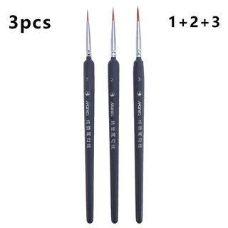 Professional Paint Brush Fine Painting Pen Nylon Hair Brush Set