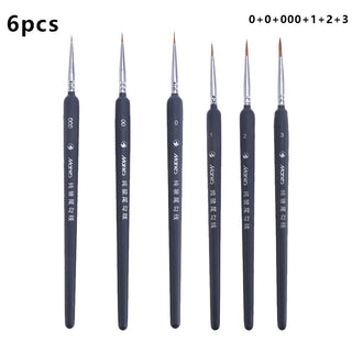 Professional Paint Brush Fine Painting Pen Nylon Hair Brush Set