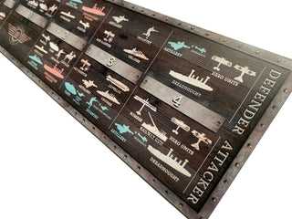 Printed Battle Board For Kings & Kaisers Board Game V1.4 (Heavy Weight Metal)