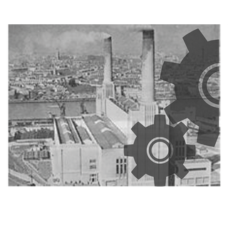 4.5" x 5.5 " Industrial Combat Label/Sticker