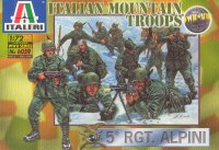 Italeri Miniatures 1/72 Italian Mountain Troops