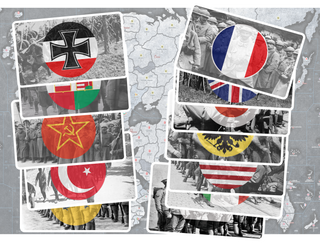 12pc Kings & Kaisers Combat Label Set