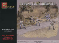 Pegasus 1/72 WWII German Fallschirmjäger (Paratroopers)