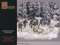 Pegasus 1/72 WWII Russian Infantry in Winter Dress Set #2