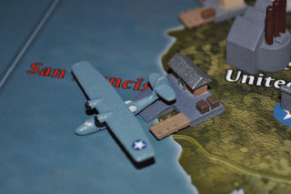1/285 3D Printed Sea Plane Base (x12)