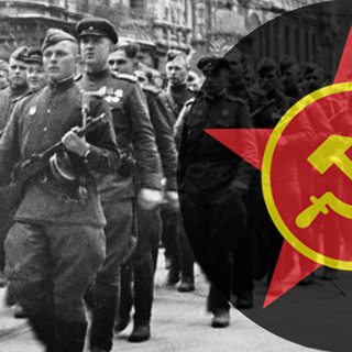 WW2 USSR Coaster with Axis & Allies Roundel (x1)