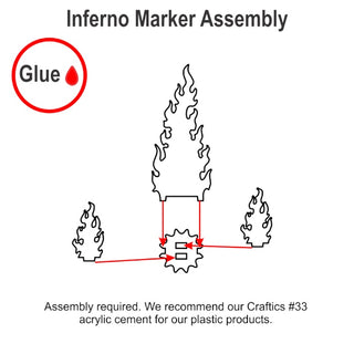 Litko Inferno Markers, Medium (x5)