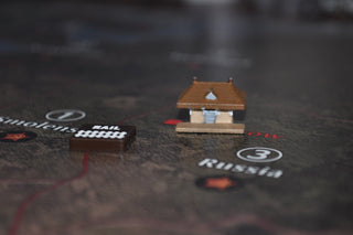 1/285 3D Printed Scale Rail Station