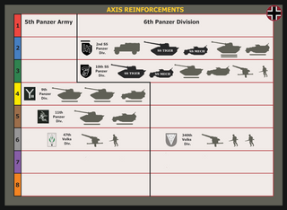 Printed Player Aid Bundle for Advanced Battle of the Bulge