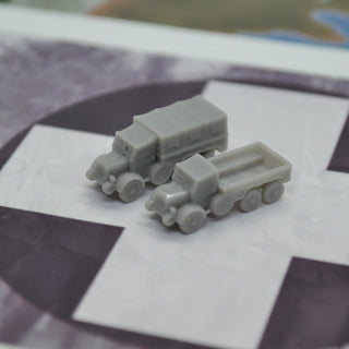 3D Printed Raba 38M Botond Covered Truck (x10)