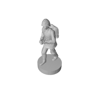1/72 3D Printed WW1 Ottoman Infantry (x10)