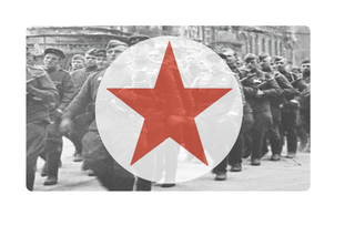 WW2 Soviet Combat Label