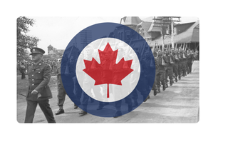 RCAF Roundel Label