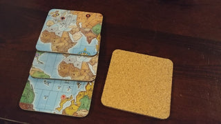 USSR Propaganda Poster Coasters (x4)