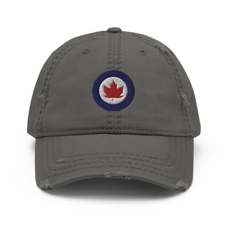 Canadian Airforce Roundel Distressed Low Profile Hat