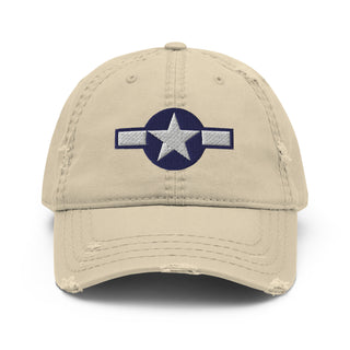 US Bars N Stars Distressed Low Profile Hat