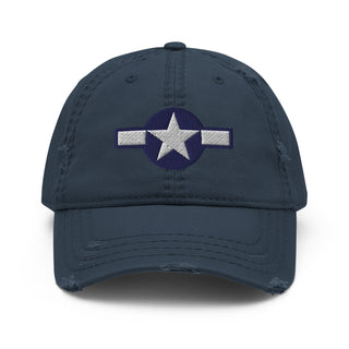US Bars N Stars Distressed Low Profile Hat
