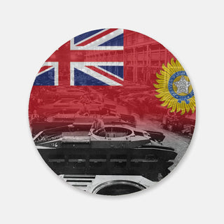 Far East Command Cork Back Coaste/Production Tray (x1)