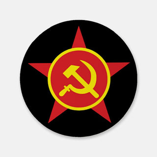 Single Axis & Allies USSR Roundel Cork Back Coaster (Round)