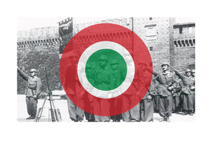 WW2 Italian Combat Label