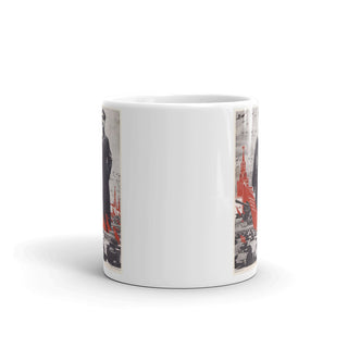 WW2 Soviet Propaganda Poster Coffee Mug