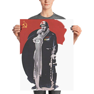 WW2 Soviet Propaganda Poster