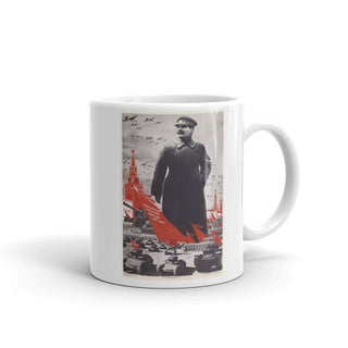 WW2 Soviet Propaganda Poster Coffee Mug