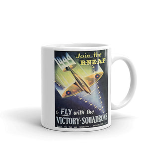 WW2 RAF Propaganda Poster Mug