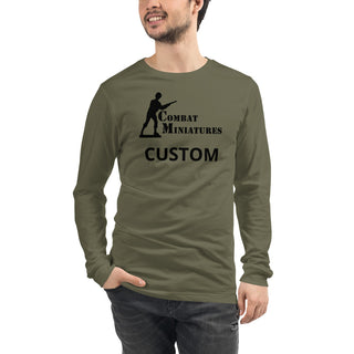 "Do it Your Self" Long Sleeve Tee/Customize Your Own Shirt