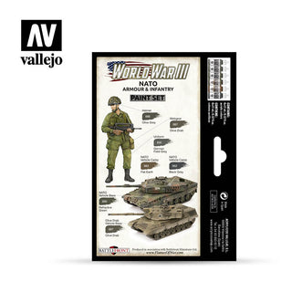 WW3 NATO ARMOUR & INFRANTY PAINT SET