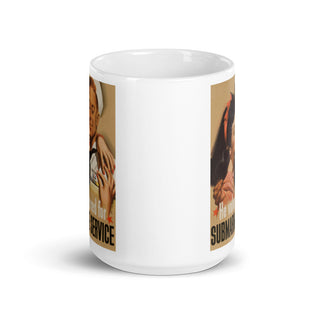 WW2 US Submarine Recruitment Poster Mug