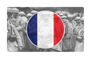 WW1 French Combat Label