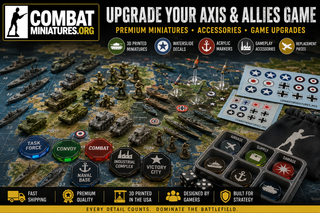 The Ultimate Guide to Upgrading Your Axis & Allies Game with Premium Miniatures & Accessories