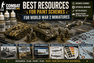Best Resources for WWII Miniature Paint Schemes | Painting Guide - Combat Miniatures