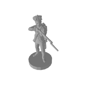 3D Printed 1/72 Napoleonic Russian Musketeer (x10)