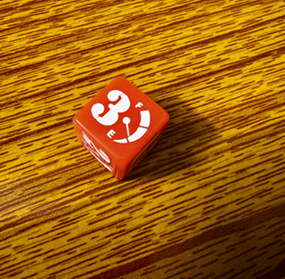 10pc Engraved Six - Sided Fuel/Movement Dice - Combat Miniatures