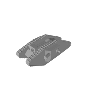 1/285 Allied Tank (x10) – 3D Printed WWI Miniature - Combat Miniatures