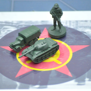 1/285 T-54/55 3D Printed Russian Main Battle Tank Set of 10 |Micro Armor - Combat Miniatures