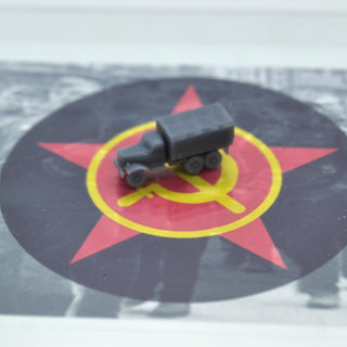 1/285 ZIL - 157 3D Printed Military Truck | Micro Armor Vehicle - Combat Miniatures